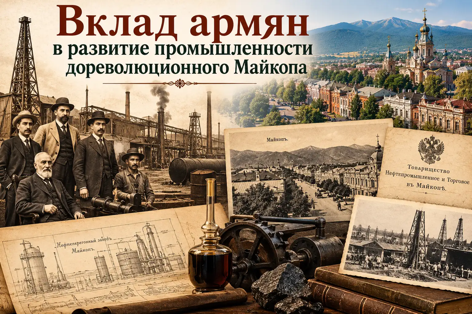 Вклад армян в развитие промышленности дореволюционного Майкопа